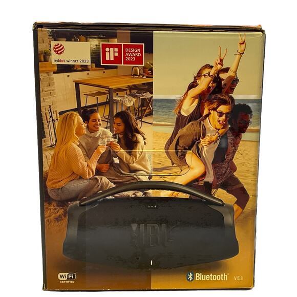 JBL Boombox 3 Wi-Fi Portable Wireless Waterproof Speaker 180W Brand New - Picture 3 of 6